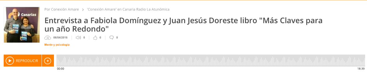 Entrevista mas calves para un año redondo