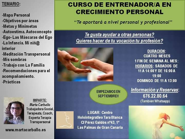Curso Marta Carballo GRan Canaria