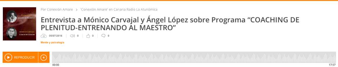 monico carvajal y angel lopez ivoox