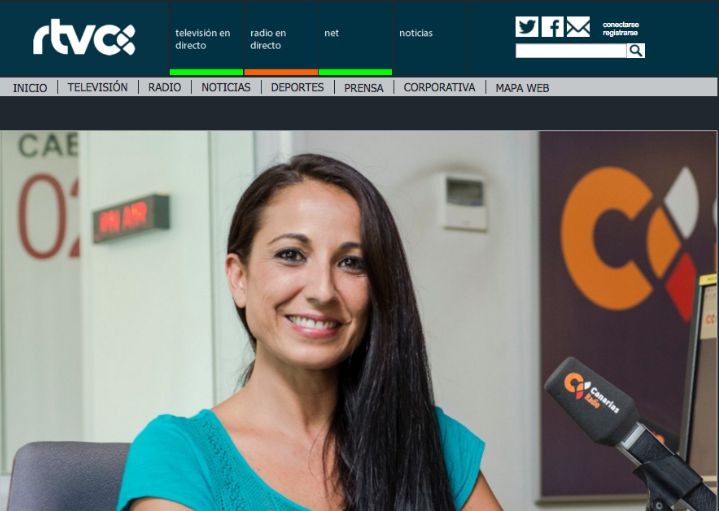 Elisa ruano Post cads Canarias radio